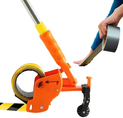 LKYLGYU Floor Tape Applicator, Paint Tape Applicator, Tape Applicator Tool, This Painting Tapes Applicators Covers Small and Large Areas to Help Protect Surfaces from Paint Splatters and Drips