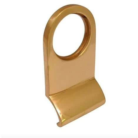 Yale Victorian Cylinder Door Pull, Great for External Doors, 8cm x 4cm x 0.5cm, 70g, Brass Finish