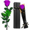 Touloube Rosa Stabilizzate Vera Eterna Viola Fiori Regalo Donna Compleanno Natale Anniversario Per Lei, Regali Mamma Fidanzata Moglie Sorella, Ti Amoregali, Festa Della Mamma, San Valentino