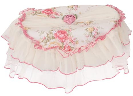 Lurrose cubierta de polvo de olla arrocera funda protectora para cocina electrica cubierta de polvo para olla arrocera cubierta de la cocina poliéster rojo