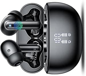 VEKJ AI Language Translation Earbuds Real Time, Supports 164, Translation Device fit Business/Travel/Learning
