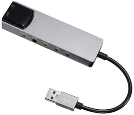 TOWARDSNAN Advanced USB External Sound Card Device with SPDIF In/Out for Studio Sound Mixing and Production USB External Sound Card