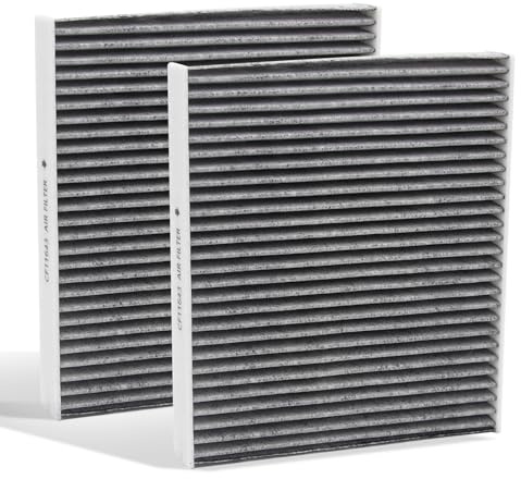 GuuYebe Innenraumfilter Auto Aktivkohle, Für VW 2015-2021 Golf Tiguan GTI Arteon JETTA, Für Audi 2015-2026 A3 S3 Q3 RS3 TT, Für CUK 26 009 26009 CUK26009 FP26009 R2543 A8630 39048 FP 26 009,2 Stück