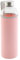 axentia Trinkflasche aus Glas, Wasserflasche mit Neoprenhülle in Rosa, ca. 1 l