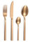 Amefa 9385AEAFV2B60 Quadratisches 16-teiliges Besteckset, Kupfer