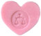 Rose La Lune - Savon Coeur Cadeau - Signe Astro - Savon Rose - Nettoie la Peau - Anti-Imperfections - 99% Naturels - Fabriqué en France - 100g (Balance)