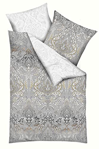 Kaeppel Mako Satin Bettwäsche Esra Kupfer (1 x 80x80 + 1 x 135x200 cm)