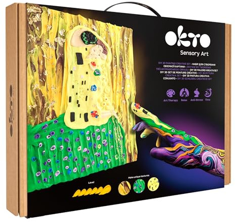 Okto Clay Kiss Schaumstoff-Farbset, 10006, Mehrfarbig, Einheitsgröße
