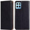 HONLEN Funda Compatible con Honor 70 Lite 5G / Honor X8 5G / Honor X6 Carcasa, (6.5 Inches) Magnético Cartera Cuero Case, 2 Ranura Tarjeta Movil Cover Negro - Negro