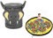 Spielzeug Aufbewahrung Tasche, 2 In 1 Spielzeugkorb Spielzeug Sack, Kinder Aufbewahrungsbeutel, Spieldecke Tasche Aufbewahrungsmatte (Elephant)