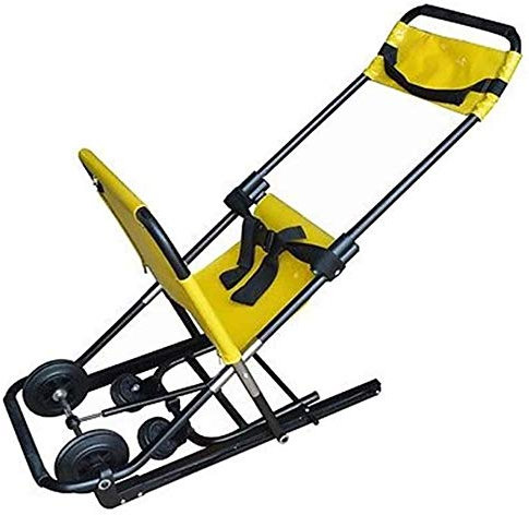 Silla Plegable para Ambulancia, para Evacuación, Ayuda a la Movilidad, Subir y Bajar Escaleras, Silla Plegable para Traslado de Personas, para Ancianos o Discapacitados