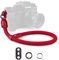 VOVMOEYA Rope Camera Wrist Strap,Camera Hand Strap Sony A6400 A6000 A7 IV Fujifilm X100V Nikon Zf Z30 Canon EOS R6 R7 R8 R10 Camera Wrist Straps for dslr(Red)