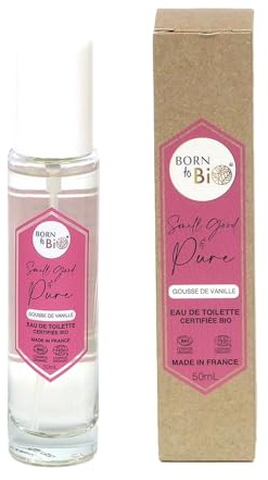 Born to bio - Eau de toilette certifie bio - Gousse de Vanille - 50ml