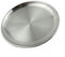 Platos plateados de acero inoxidable, platos redondos de 14/17/20/23/26 cm, platos de almuerzo, platos de desayuno para cocina, restaurante (17 cm)