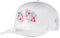 SABBOT Aiden Herren Snapback Cap, Damen Cap, Basecap, Outdoor Cap, Kappe mit Baumwolle, Lässiger Stil, Sommermütze, Verstellbarer Verschluss, Atmungsaktive Mesh, Stilvolle Herrenkappe (Weiß)
