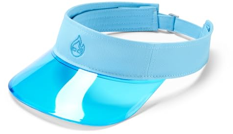 Johnny Urban Visiere Femme et Homme Bleu - Joy - Casquettes Visières pour GOF, Tennis, Running - Visor pour Le Soleil - Anti UV Cap Unisexe