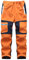 Yenwits Kinder Softshellhose gefüttert Skihose wasserdicht Thermohose Wanderhose Trekkinghose Schneehose Winter Outdoorhose Cargohose für Jungen und Mädchen（9056，Orange,122-128