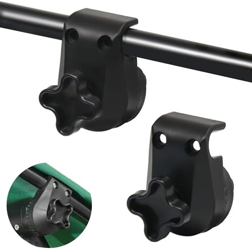 2 Pcs Garden Swing Plastic Fittings,Attach Canopy Frame to Swing Frame,Porch Patio Swing Frame Parts,Outdoor Patio Swings Canopy Replacement Plastic Fittings Match Diameter 20-23mm