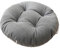 Sitzpolster Mit Bändern Rutschfestes Büro-Po-Kissen Rundes Stuhlkissen Für Bistro-Barhocker Esszimmerstühle Durchmesser 32/40/45/50 cm(Gray,40cm)