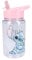 My sweety pop - Gourde Plastique stitch - Pour enfant - Crèche - Maternelle - Ecole - Vacances - Repas - 12 cm – 450 ml - Hydratation - Idée Cadeau (Stitch - Transparente/Rose)