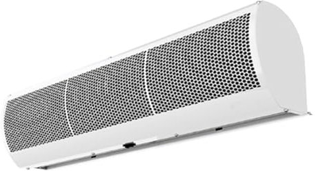 Commercial Air Curtain Machine, Supermarket Mall Over Door Silent Fan 220-240V Natural Wind Wall Mounted Air Curtain, Low Energy Consumption