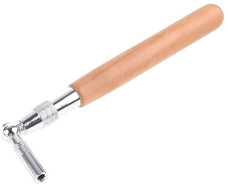 Klavier-Stimmschlüssel mit Holzgriff, Hammer-Reparatur, Musikinstrumente, Werkzeug für Anfänger/Lehrling, stabil