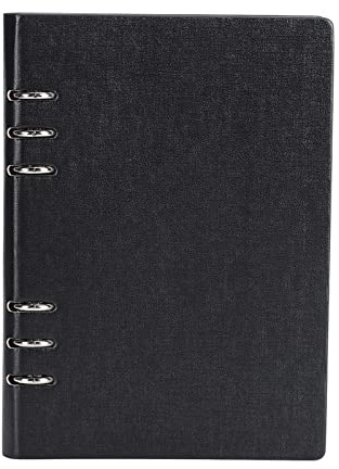 Adfaga Organizzatore di notebook per fustetti Organizzatore Elegante porta artigianale in pelle PU per i francobolli Raccolta e scrapbooking 22,9 x 16,8 x 2,6 cm
