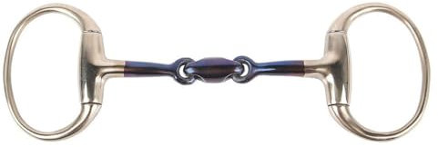Olivenkopftrense Sweet Iron doppelt gebrochen 14 mm dickes Mundstück