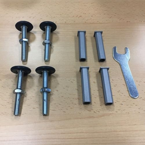 BabyDan Range of Stair Gates Spare Fitting Kits (BabyDan XL Premier White Fittings Kit)