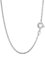 NKlaus 40cm Ankerkette 925 Silber elegante Halskette filigrante Breite 1,1mm Collier 1,5g federleicht 6616