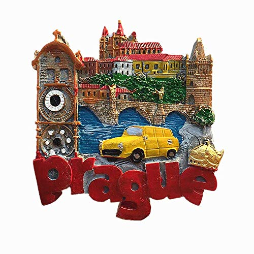 Prag Tschechische Republik Kühlschrankmagnet Reise Souvenir Geschenkkollektion Home Küche Dekoration Magnetaufkleber Prag Tschechisch Kühlschrankmagnet