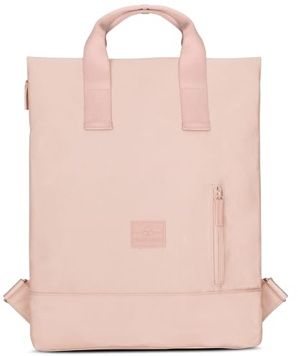 Johnny Urban Rucksack Damen Rosa - Ivy - Tote Bag Rucksacktasche 2 in 1 Mit Laptopfach für Uni, Arbeit, Büro - 8L - Nachhaltig - Wasserabweisend