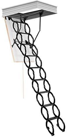 OMAN Bodentreppe 'Flex Termo Metal Box' - Scherentreppe aus Metall (120 x 60)