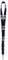 New Era NFL NBA MLB Football Basketball Baseball Lanyard Keyholder Schlüsselband mit Abnehmbarer Schnalle (schwarz - NBA)