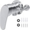 Miscelatore Rubinetto Doccia,G1/2In Doccia Esterno Doccia Piccolo Valvola Corpo Maniglie Bagno Valvola Angolo Tee Kit Rubinetto Bagno Doccia Sistema Doccia Maniglie per Soffione Doccia Domestico