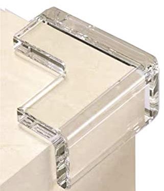 Safety Corner Protectors Guards, 8pcs Large Baby Proofing Safety Corner Clear Furniture Table Corner Protection, Kids Soft Table Corner Protectors for Child for Furniture Against Sharp Corners
