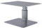 BoYata Monitor Stand Riser, Metallic Adjustable Height Desktop Stand Storage Organizer Compatible with Display, Computer, Laptop, iMac, TV, PC, Printer and All Screen Display-Grey