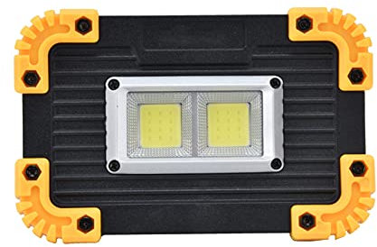 Psytfei Lampe de Travail à LED Rechargeable, Projecteur Portable Lampe à LED Magnétique, pour Camping en Plein Air, Randonnée, Réparation de Voiture, d'urgence, Éclairage de Chantier