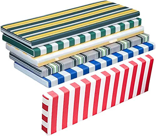 RAKTOV Wasserdichtes Gartenbankkissen rutschfeste Sitzpolster Terrassenmöbel gepolsterte Kissen lange Bankauflage Stuhlkissen Polster Ersatzkissen für Schaukel, Chaisel, Sofa