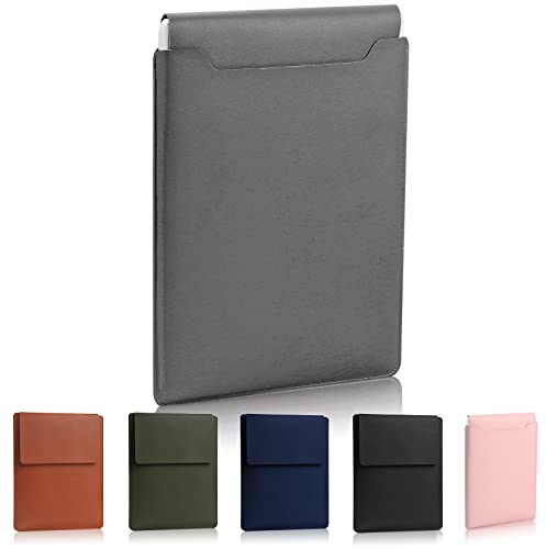 Custodia per laptop 13,3-14, Custodia imbottita per laptop, Custodia sottile portatile multifunzionale, compatibile con laptop 2022 Pro 14/2015 Pro 13,3/2015 Air 13,3 - grigio scuro