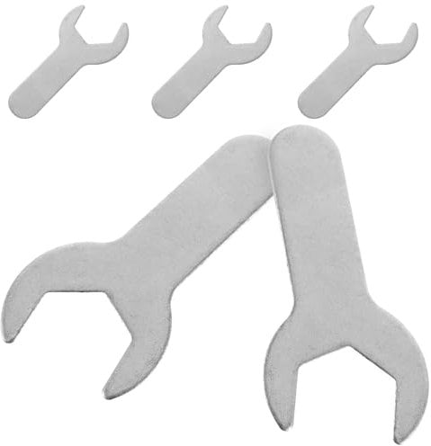 Veemoon Stainless Steel Gas Spanner Bottle Spanner Gas Bottle Wrench Multi-Functional Spanner Hand Tool Comfortable to Hold Handle Long Reach
