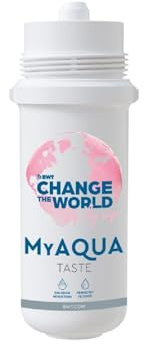 BWT Filterkartusche MyAQUA Taste, Trinkwasserfilter, Wasserhahnfilter | Filtert Chlor, Blei & Kupfer, Für Mixxo, Für AQA drink, Für My AQUA Filterköpfe