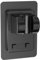 WinGluge Support Pommeau de Douche avec 2 Crochets, Support Douche Sans Percage, Porte Pommeau de Douche Installation Facile, Support de Douchette Universel Angle Réglable pour Salle Bain (Noir)