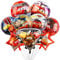 Cars Luftballons Geburtstag Deko Jungen Mc- quen Auto Geburtstagsdeko Car Kindergeburtstag Deko Folienballons Happy Birthday Helium Balloons Partyzubehör für Kinder Party Hintergrunden Supplies Deko