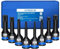 VORXEON 8PCS XZN Vielzahn Nuss Satz 1/2 Kraft Steckschlüssel Satz M5/M6/M8/M9/M12/M14/M16/M18 S2 mit Aufbewahrungsbox
