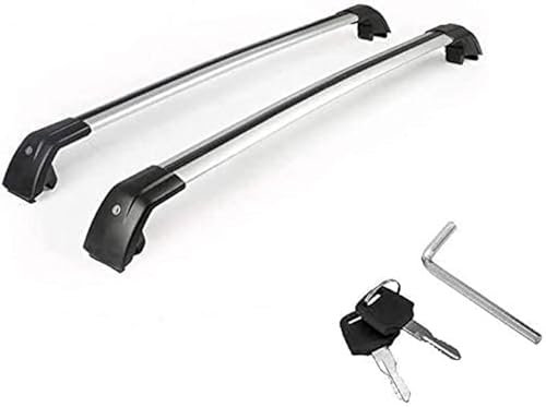 WUYJUN Dachgepäckträger Dachträger Für BMW 3 Series F31 Station Wagon 2011 2012 2013 2014 2015 2016 2017 2018 2019, Mit Abschließbar Dachträger Querstangen Auto Querträger Transport Zubehör