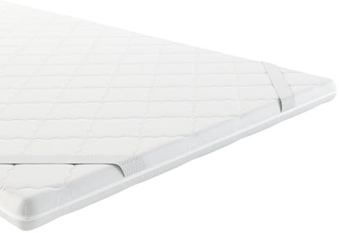 MSS e.K. Relax Topper en Mousse Froide 200 x 130 x 6 cm Surmatelas orthopédique avec Housse Respirante pour Un Sommeil Confortable Convient aux Personnes allergiques ÖKO-TEX Certifié Made in Germany