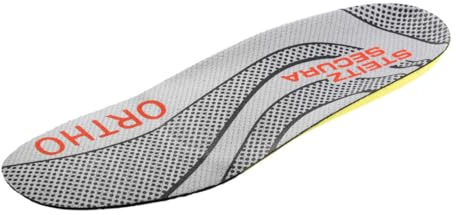 Steitz SECURA Einlegesohlen grau/gelb Ortho-Soft ESD LOW, EU-Schuhgröße: 41