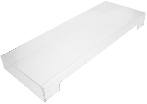 VILLCASE Transparente Acryl Tastatur Schutzhülle für Zuhause und Schule und Verschleißfeste Tastaturabdeckung zum Schutz vor Staub und Flüssigkeiten