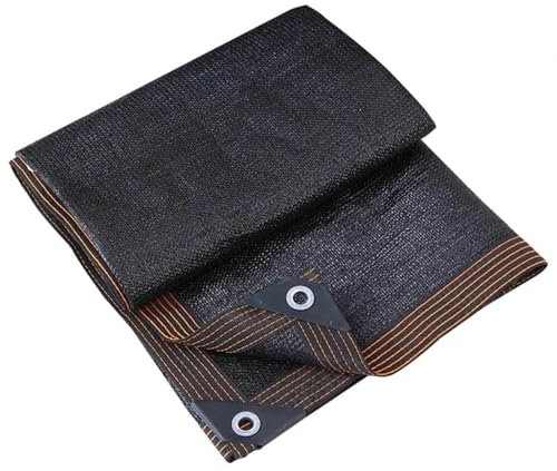 Filet Ombrage Serre Tunnel Voiles d'ombrage pour Patio Voile d'ombrage 3x3m Bache pour Pergola Toile Ombrage Extérieur 3x3 Imperméable,black-4x7m